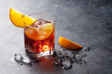 Negroni cocktail