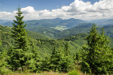 Fototapeta na wymiar Beautiful mountain landscape, Slovakia