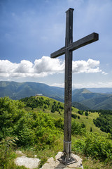 Cross on hill Nova Hola, Slovakia © Jaroslav Moravcik