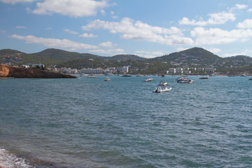 Fototapeta na wymiar Cala Talamanca. Ibiza, Spain