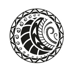 Ethnic style sticker