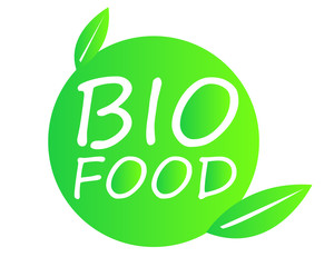 logo bio food verde