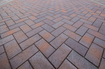 background of floor with paving stones