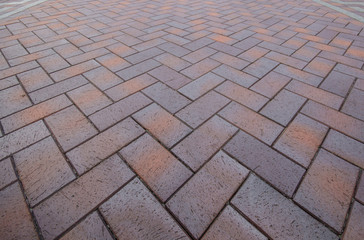 background of floor with paving stones