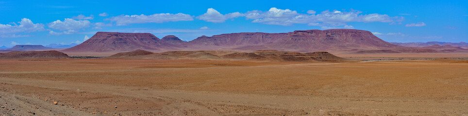 Fototapeta na wymiar Namibia Damaraland panoramic view