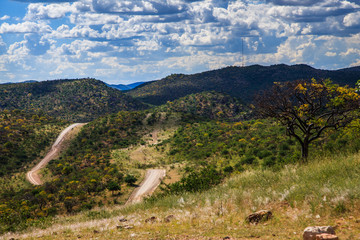 Landscape in Kaokoland region - Namibia