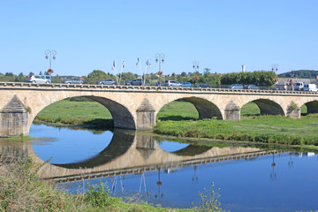 Bridge at Selles sur cher, France