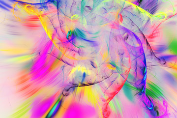 Abstract fractal background