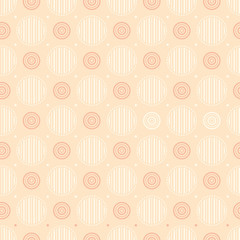 Geometric seamless pattern. 