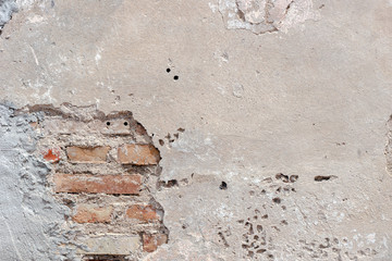 Old grunge concrete wall background or texture