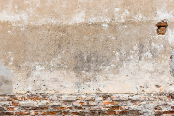 Old grunge concrete wall background or texture