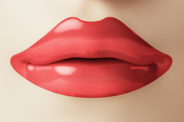 Red lips