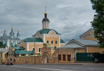 Fototapeta na wymiar Holy Trinity Convent. Smolensk, Russia.