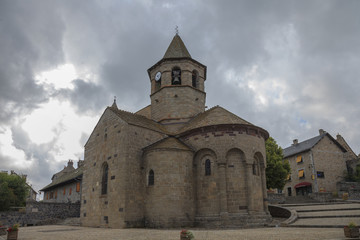Fototapeta na wymiar Eglise de Nasbinals