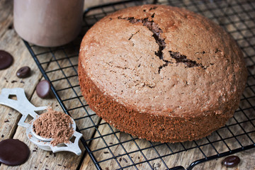 Chocolate sponge cake