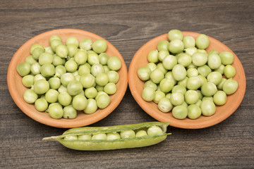 
Pea, (Pisum sativum)