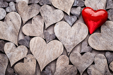 Obraz premium Valentine day greeting card.