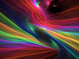 Abstract fractal background