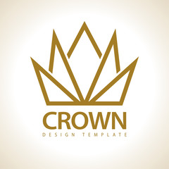 Crown Royal icon. vector