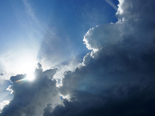 Wetterwechsel: Aufziehendes Gewitter