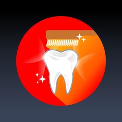 Dental Illustration Logo Vector