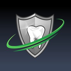 Circle shield Illustration Logo Vector