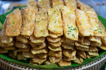 Thai desserts in the market
