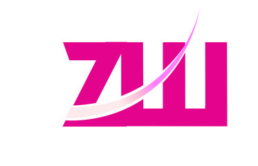 ZW Initial Logo for your startup venture