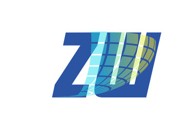 ZW Initial Logo for your startup venture