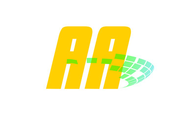 AA Initial Logo for your startup venture