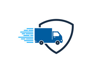 Delivery Protection Icon Logo Design Element