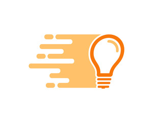 Fototapeta premium Delivery Idea Icon Logo Design Element