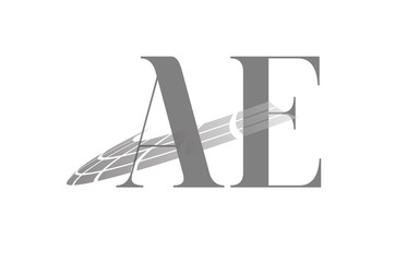 AE Initial Logo for your startup venture