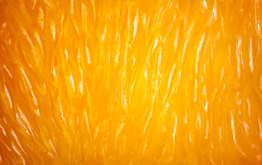 Orange pulp texture background - obrazy, fototapety, plakaty