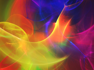 Abstract fractal background