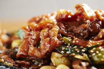 hot and spicy chicken feet
