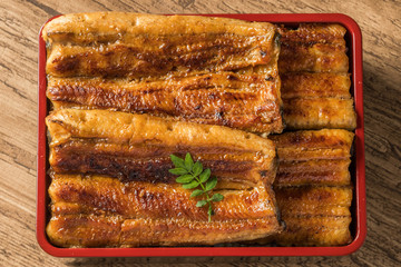 最高級国産鰻の蒲焼　Grilled eel of the finest Japanese