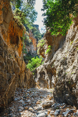 Kritsa Gorge near Agios Nikolaos on Crete, Greece