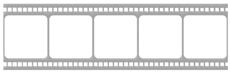 pellicule film, fond blanc