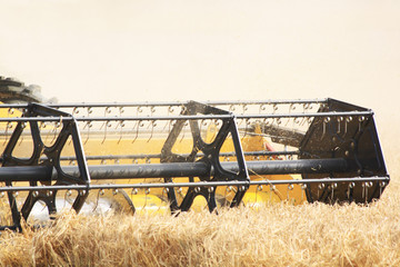 corn harvester
