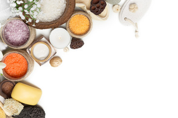 spa concept isolated on white