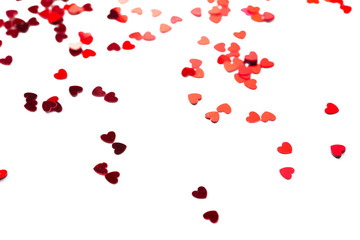 Party decoration isolated on white background