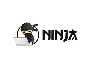 Ninja icon - obrazy, fototapety, plakaty