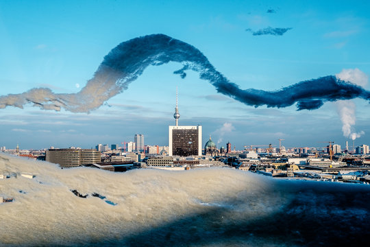Berlin city view