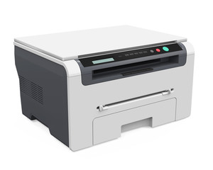 Laser Printer Isolated