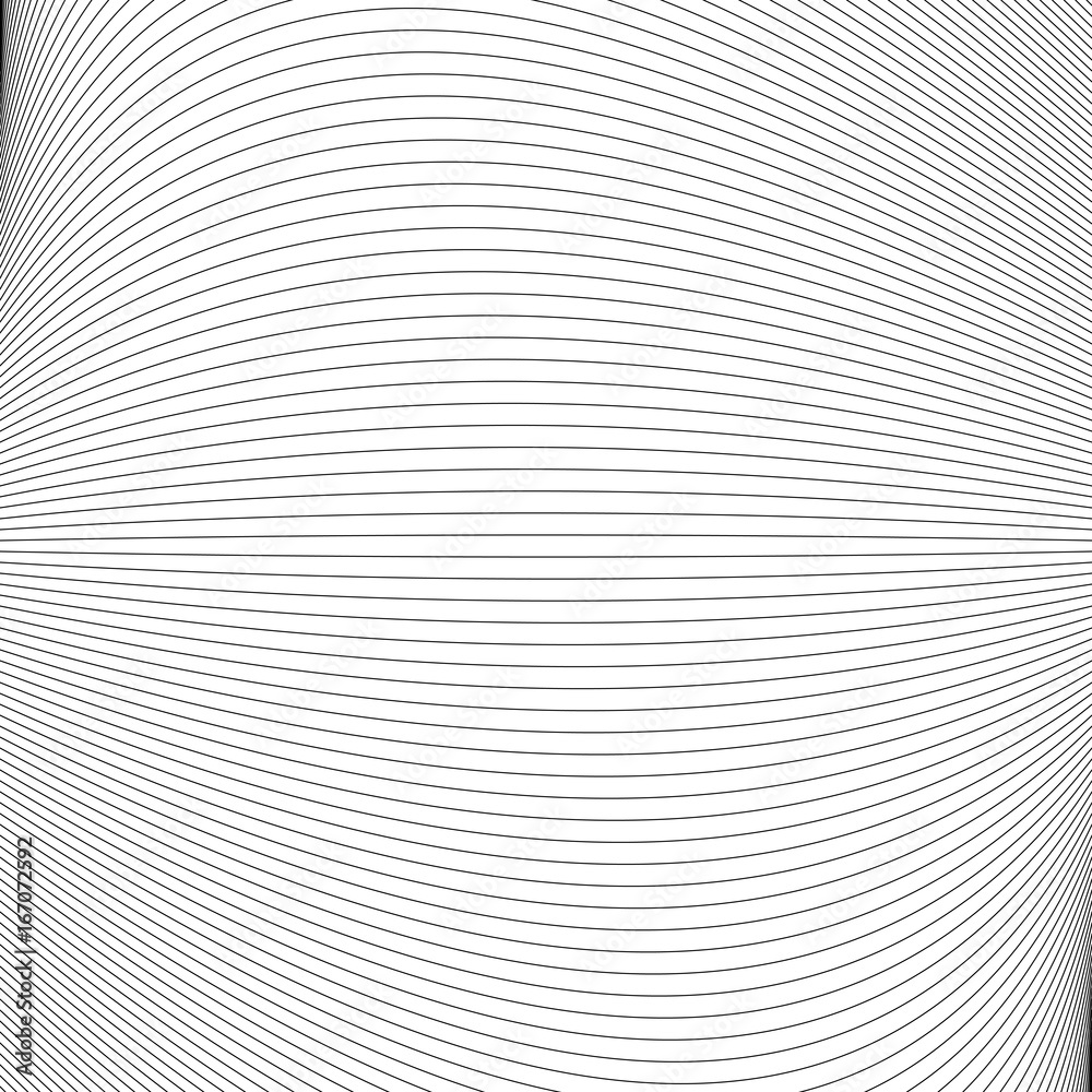 Poster monochrome abstract line pattern background - vector graphic design