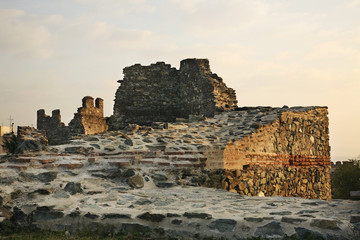 City walls in Thessaloniki. Greece