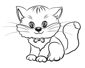 Kitten, children's color