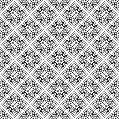 Fototapeta premium Oriental seamless pattern of mandalas.