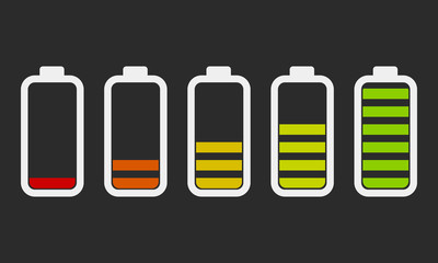 Battery icons